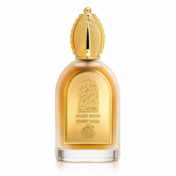 Fragrance World Musky Series foggy dusk EDP 100 ml — товар спереди; крупный план; на белом фоне
