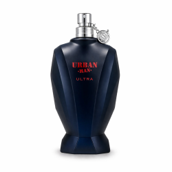 Fragrance World Urban Man Ultra EDP 90 ml — товар спереди; крупный план; на белом фоне