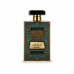 Lattafa Perfume Meethaq EDP 100 ml — товар спереди; полная композиция; на белом фоне