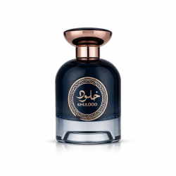 Fragrance World Khulood EDP 100 ml — toode eestvaates; täiskompositsioon; valgel taustal