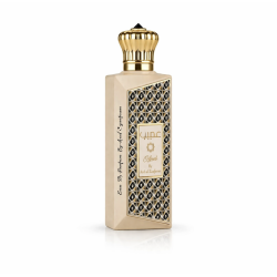 Lattafa Perfume Ajeeb EDP 100 ml — toode eestvaates; täiskompositsioon; valgel taustal