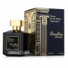 Fragrance World Barakkat Satin Oud EDP 100 ml — toode ja pakend; väga lähivõte; valgel taustal; kõige laiem kadreering