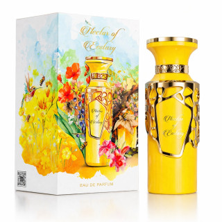 Fragrance World Nectar Of Ecstasy EDP 100 ml — toote vaade; lähivaade; valgel taustal