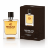 Fragrance World Marque 108 EDP 25 ml — produktas ir pakuotė; artimas vaizdas; baltame fone; artimiausias kadras