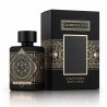 Fragrance World Glorious Oud Extrait de Parfum 80 ml — toode ja pakend; väga lähivõte; valgel taustal; kõige laiem kadreering