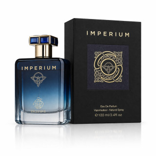 Fragrance World Imperium 100 ml — toode ja pakend; lähivaade; valgel taustal