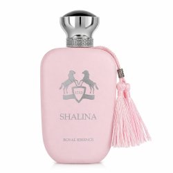 Fragrance World Shalina Royal Essence EDP 100 ml — товар спереди; крупный план; на белом фоне