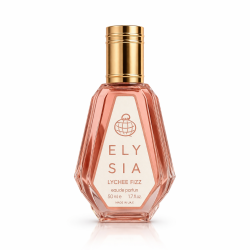 Fragrance World Elysia Lychee Fizz EDP 50 ml — товар спереди; полная композиция; на белом фоне