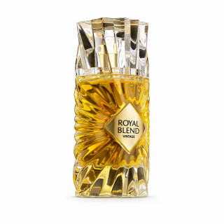 Fragrance World Royal Blend Vintage Extrait de Parfum 100 ml — product from the front; full composition; on a white background