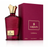 Fragrance World Venti Carisma EDP 100 ml — toode ja pakend; väga lähivõte; valgel taustal; keskmine kadreering