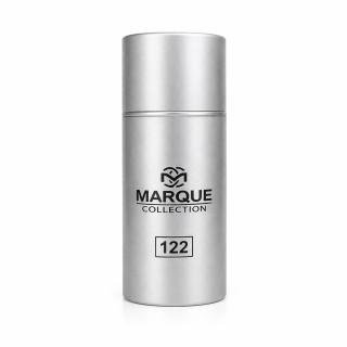 Fragrance World Marque 122 EDP 25 ml — product van voren; volledige compositie; op een witte achtergrond