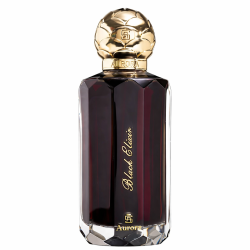Aurora Scents Black Elixir EDP 100 ml — товар спереди; крупный план; на белом фоне