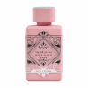 Lattafa Perfume Bade'e Al Oud Noble Blush EDP 100 ml — товар спереди; крупный план; на белом фоне