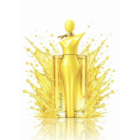 Fragrance World Diva Lush EDP 100 ml — productweergave; volledige compositie; op een witte achtergrond