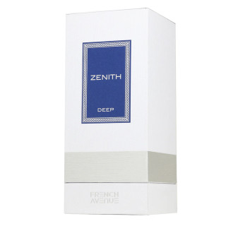 Fragrance World Zenith Deep EDP 100 ml — productverpakking; close-up; op een witte achtergrond