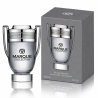 Fragrance World Marque 125 EDP 25 ml — produs și ambalaj; prim-plan foarte apropiat; pe fundal alb