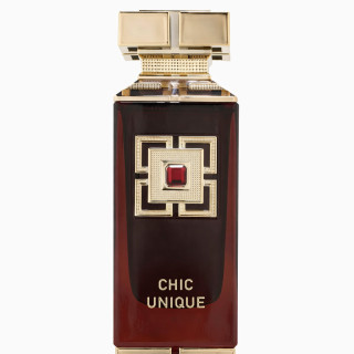 Fragrance World Chic Unique EDP 100 ml — товар спереди; крупный план; на белом фоне