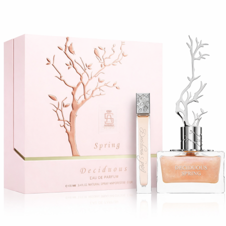 Aurora Scents Deciduous Spring EDP 100 ml — упаковка товара; крупный план; на белом фоне