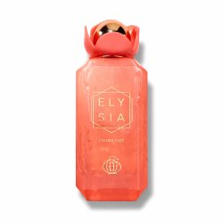 Fragrance World Elysia Lychee EDP 100 ml — товар спереди; крупный план; на белом фоне