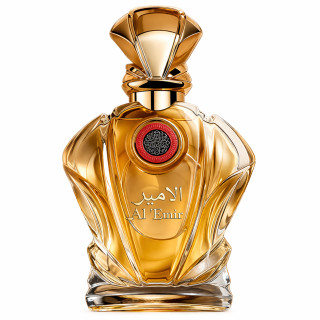 Fragrance World Al Emir EDP 100 ml — toode eestvaates; lähivaade; valgel taustal
