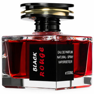 Aurora Scents Black Rouge EDP 100 ml — изображение товара; очень крупный план; на белом фоне; самый близкий кадр