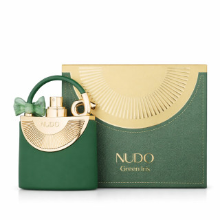 Fragrance World Nudo Green Iris EDP 100 ml — изображение товара; крупный план; на белом фоне