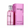 Fragrance World Edition Rose EDP 100 ml — produkt a balení; detail; na bílém pozadí; nejširší záběr
