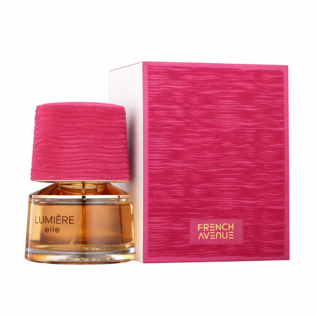 Fragrance World Lumiere Elle EDP 100 ml — изображение товара; крупный план; на белом фоне