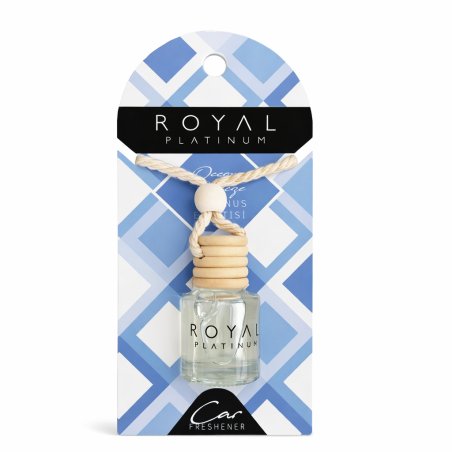 Royal Platinum Ocean Breeze EDP 8 ml — Produktansicht; Nahaufnahme; auf weißem Hintergrund