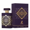Lattafa Perfume INFINI ROSE EDP 100 ml — embalaje del producto; primerísimo plano; sobre fondo blanco; encuadre más abierto