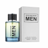 Fragrance World Deux Cent Douze MEN EDP 100 ml — товар и упаковка; полная композиция; на белом фоне; самый близкий кадр