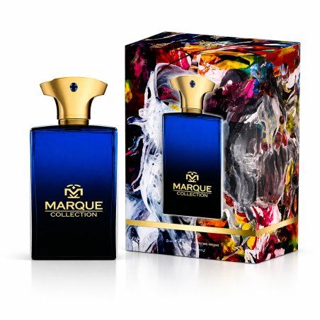 Fragrance World Marque 111 EDP 25 ml — product en verpakking; close-up; op een witte achtergrond