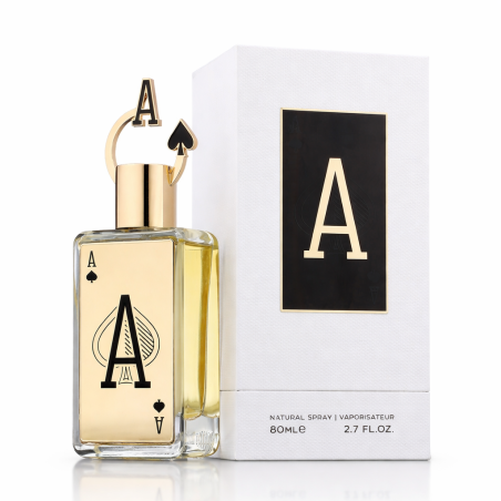 Fragrance World Ace EDP 80 ml — toote vaade; täiskompositsioon; valgel taustal