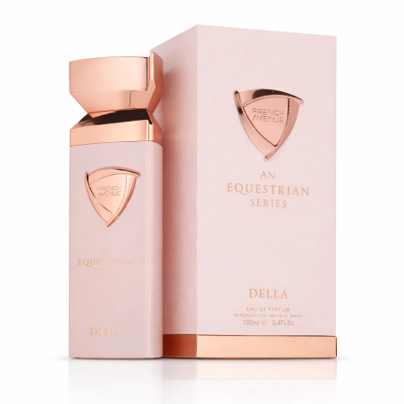 Fragrance World An Equestrian Series Della EDP 100 ml — упаковка товара; крупный план; на белом фоне
