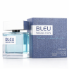 Fragrance World Bleu Seduction EDP 100 ml — toote pakend; lähivaade; valgel taustal; lähim kadreering