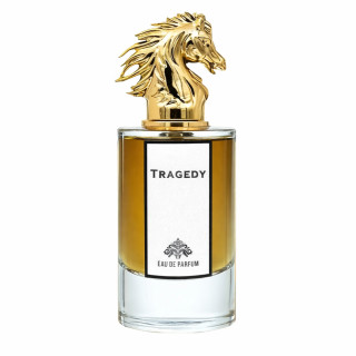 Fragrance World Tragedy EDP 100 ml — Produkt von vorn; Nahaufnahme; auf weißem Hintergrund