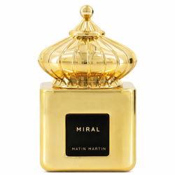Matin Martin MIRAL EDP 100 ml — товар спереди; крупный план; на белом фоне
