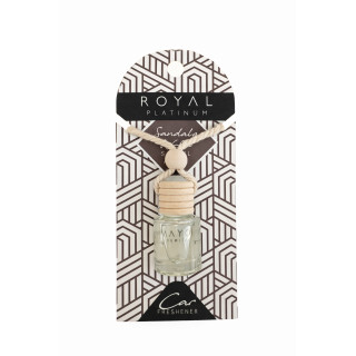 Royal Platinum Sandal Wood EDP 8 ml — изглед на продукта; цялостна композиция; на бял фон