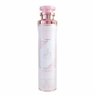 Lattafa Perfume Ameerat Al Arab Prive Rose 300 ml — товар спереди; крупный план; на белом фоне