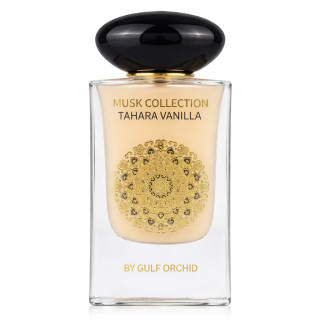 Gulf Orchid Tahara Vanilla EDP 60 ml — товар спереди; крупный план; на белом фоне