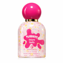 Grandeur Tubbees Unicorn Vanilla EDP 50 ml — товар спереди; крупный план; на белом фоне