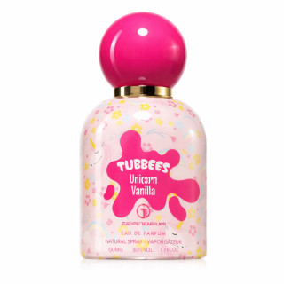 Grandeur Tubbees Unicorn Vanilla EDP 50 ml — товар спереди; крупный план; на белом фоне