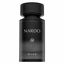 Lattafa Perfume Nardo Black EDP 100 ml — товар спереди; крупный план; на белом фоне