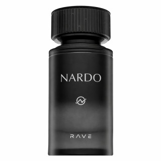 Lattafa Perfume Nardo Black EDP 100 ml — toode eestvaates; lähivaade; valgel taustal