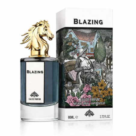 Fragrance World Blazing EDP 100 ml — изображение товара; крупный план; на белом фоне