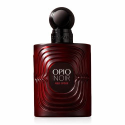 Fragrance World Opio Noir Red Dose EDP 100 ml — товар спереди; крупный план; на белом фоне