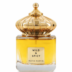Matin Martin WILD AND SPICY EDP 100 ml — товар спереди; крупный план; на белом фоне