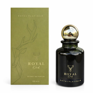 Royal Platinum ROYAL OUD EDP 100 ml — изображение товара; крупный план; на белом фоне