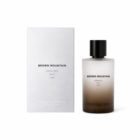 Royal Platinum BROWN MOUNTAIN EDP 100 ml — изображение товара; полная композиция; на белом фоне; самый широкий кадр