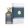 Lattafa Perfume AMIRAL 100 ml — опаковка на продукта; цялостна композиция; на бял фон; най-близък кадър